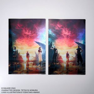 Final Fantasy VII Rebirth Metallic File Set (Anime Toy)