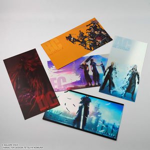Final Fantasy VII Series Metallic Large Post Card Set (Anime Toy)