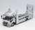 Mitsubishi FUSO Truck Double Decker Car Carrier Silver (Diecast Car) Item picture1