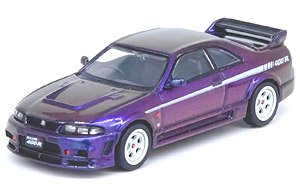 Nissan スカイライン GT-R (R33) NISMO 400R ミッドナイトパープル II Hong Kong Toycar Salon 2023 イベント限定モデル (ミニカー)