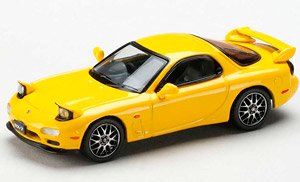 アンフィニ RX-7 (FD3S) TYPE RS カスタムバージョン サンバーストイエロー (ミニカー)