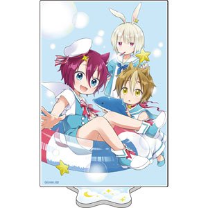 Kawaii Sekai Seifuku Acrylic Stand (1) (Anime Toy)