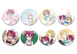 Kawaii Sekai Seifuku Can Badge Collection (Set of 8) (Anime Toy)