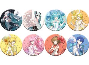 Hatsune Miku Series Chara Badge Collection Hatsune Miku 16th Birthday (Set of 8) (Anime Toy)
