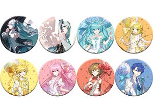 Hatsune Miku Series Chara Badge Collection Hatsune Miku 16th Birthday (Set of 8) (Anime Toy)