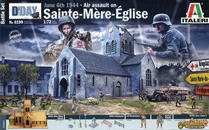 Battle of Normandy: Sainte-Mere-Eglise 6 June 1944 Battle Set (Plastic model)