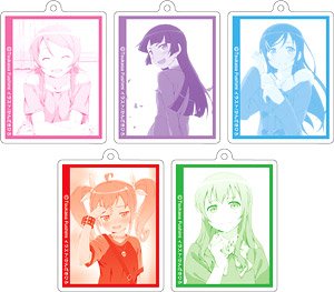 Ore no Imoto ga Konna ni Kawaii Wake ga Nai Scene Picture Acrylic Key Ring (Set of 5) (Anime Toy)