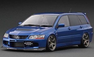 Mitsubishi Lancer Evolution Wagon (CT9W) Blue (Diecast Car)