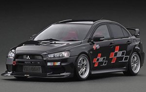 Mitsubishi Lancer Evolution X (CZ4A) Black Metallic (ミニカー)