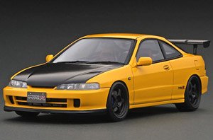 Honda INTEGRA (DC2) TYPE R Yellow (ミニカー)