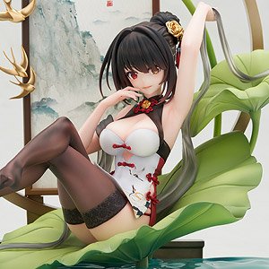 Date A Live: Spirit Pledge Kurumi Tokisaki Ink Black China Dress Ver. w/Bonus Item (PVC Figure)