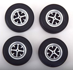 フォード タウヌス 1971 Tire Set 1 with rims (ミニカー)