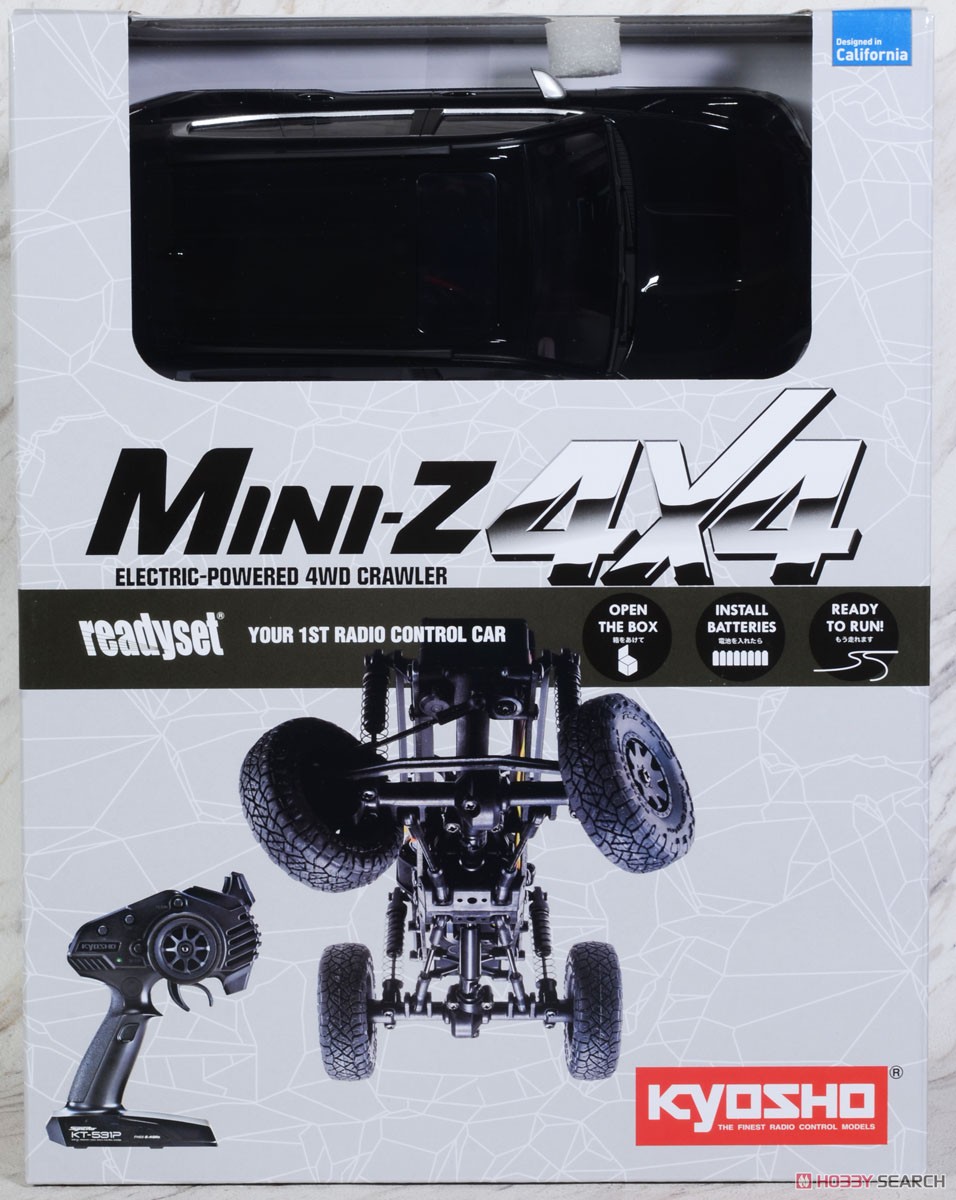 MX-01 Ready Set Toyota Land Cruiser 300 Black (RC Model) パッケージ1