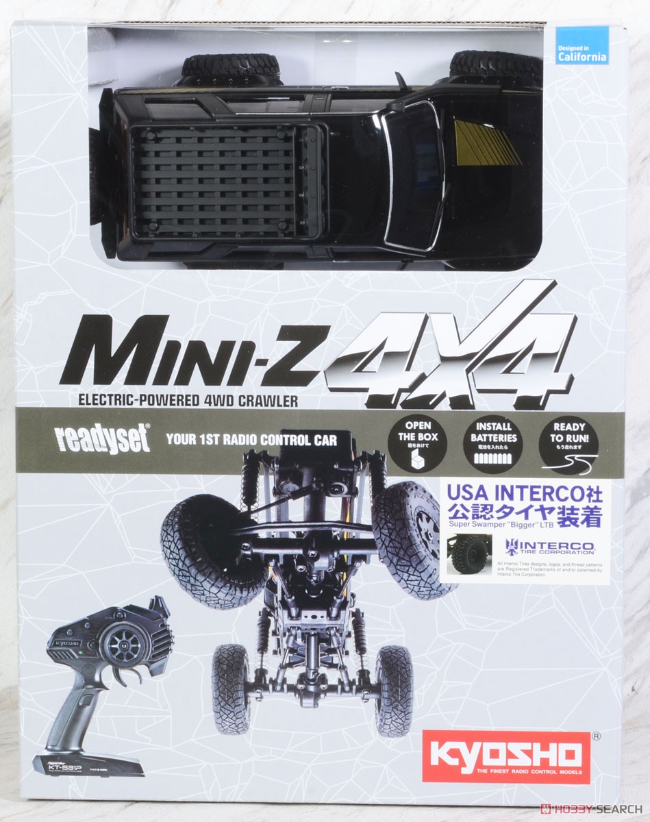 MX-01 Ready Set Toyota 4 Runner w/Accessory Parts Black (RC Model) パッケージ1
