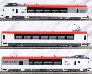 Series E259 `Narita Express` Renewal Color Standard Three Car Set (Basic 3-Car Set) (Model Train)