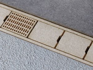 1/83(HO) Gutter Cover - Current Version [1:83, Colored Paper] (Model Train)