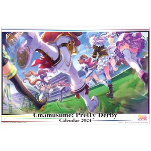 ウマ娘プリティーダービー CL-058 2024年壁掛けカレンダー (キャラクターグッズ)