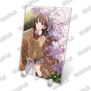 角川スニーカー文庫創刊35周年記念 A5アクリルパネル『ひげを剃る。そして女子高生を拾う。』 (キャラクターグッズ)