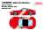 PANDEM Z 2023 (WORK Wheel) Candy Red (Diecast Car) Other picture1