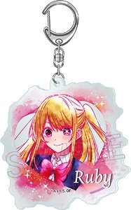 推しの子 ウェットカラーシリーズ アクリルキーホルダー ルビー (キャラクターグッズ)