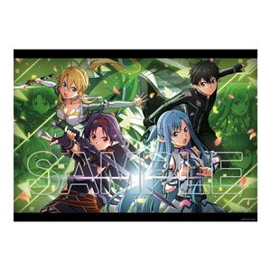 ソードアート・オンライン ゲーム A3クリアポスター Ver.B (キャラクターグッズ)
