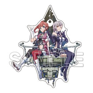 ソードアート・オンライン ゲーム10周年記念 デカステッカー クレハ・ツェリスカ (キャラクターグッズ)