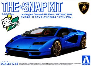 Lamborghini Countach LPI 800-4 (Metallic Blue) (Model Car)