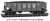 056 44 480 (N) 33` Twin Bay Hopper, Rib Side NW/exVIRGINIAN RD# N&W 125134 NSFT CAR #5 (Model Train) Item picture1