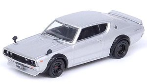 Nissan スカイライン 2000 GT-R (KPGC110) シルバー (ミニカー)