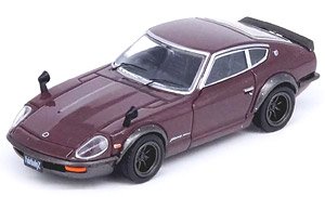 Nissan フェアレディ 240ZG (HS30) マルーン (ミニカー)