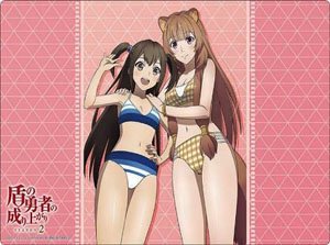 Bushiroad Rubber Mat Collection V2 Vol.1018 The Rising of the Shield Hero Season 2 [Raphtalia & Kizuna] (Card Supplies)
