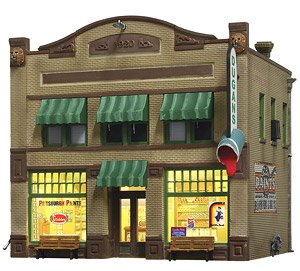 BR4943 (N) Dugan`s Paint Store (Model Train)