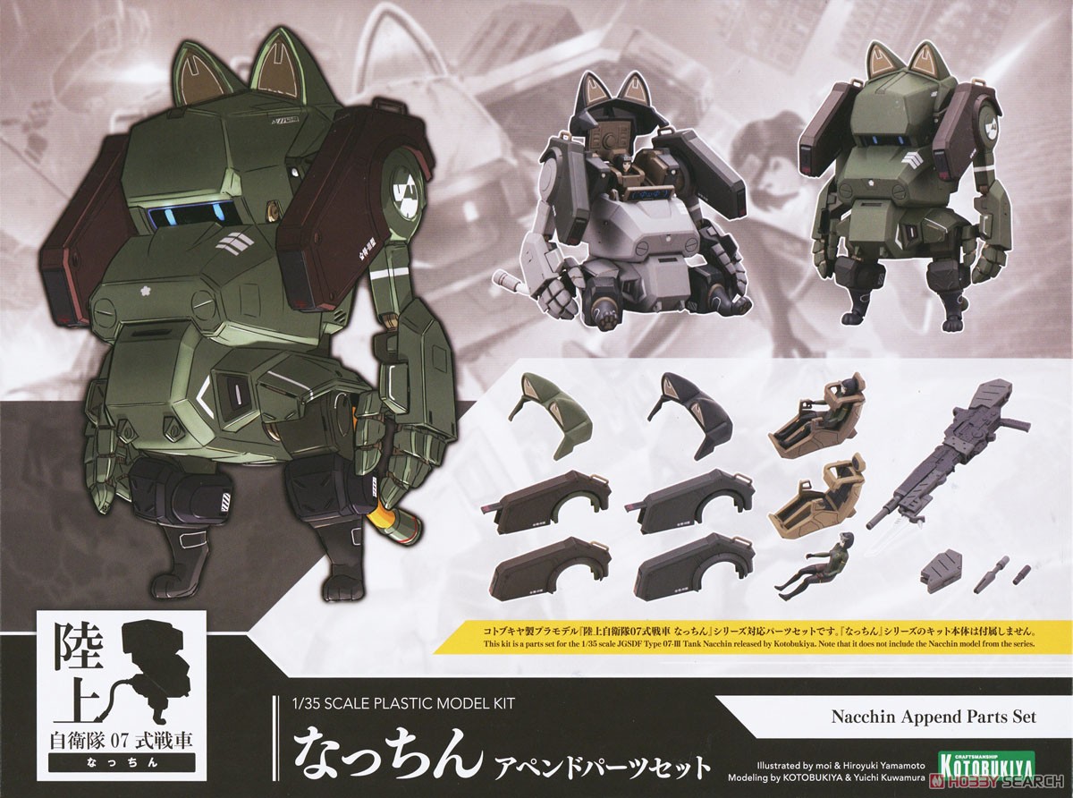 Nacchin Append Parts Set (Plastic model) パッケージ1