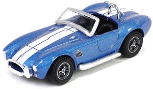 1965 Shelby Cobra 427 S/C - Carroll Shelby Centennial - Guardsman Blue w/ White Stripes (Diecast Car)