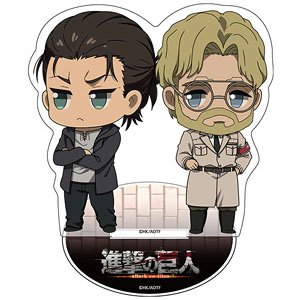 Attack on Titan The Final Season Puchikko Acrylic Figure Vol.2 Eren & Zeke (Anime Toy)