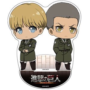 Attack on Titan The Final Season Puchikko Acrylic Figure Vol.2 Armin & Conny (Anime Toy)