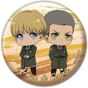 Attack on Titan The Final Season Puchikko Can Badge Vol.2 Armin & Conny (Anime Toy)