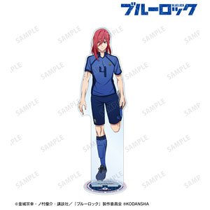 TVアニメ『ブルーロック』 描き下ろしイラスト 千切豹馬 試合前の準備中ver. 特大アクリルスタンド (キャラクターグッズ)