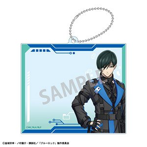 ブルーロック フォトフレームキーホルダー 糸師凛 サイバーパンク (キャラクターグッズ)