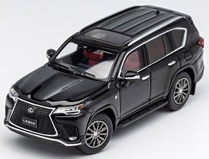 Lexus LX600 F SPORT - (LHD) ブラック (ミニカー)