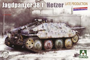 Jagdpanzer 38(t) Hetzer Late Production (Without Interior) (Plastic model)