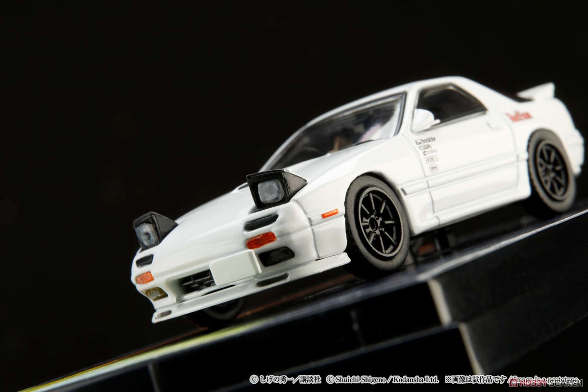 MAZDA RX-7 (FC3S) ∞ / 頭文字D VS須藤京一 高橋涼介ドライバーフィギュア付き (ミニカー) 商品画像6