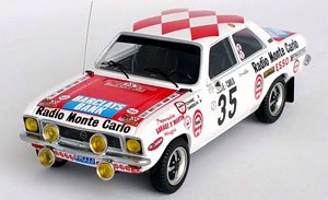 オペル アスコナ 1975年モンテカルロラリー 14位 #35 `Tchine` / P.Gandolfo (ミニカー)