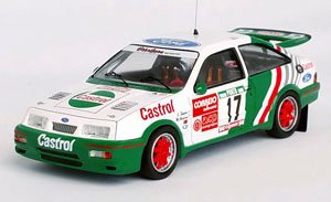 フォード シエラ RS コスワース 1988年ポルトガルラリー #17 J.oaquim Santos / M.Oliveira (ミニカー)