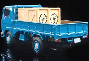 TLV-191b いすゞ エルフ 高床荷台 (青) 66年式 (ミニカー)