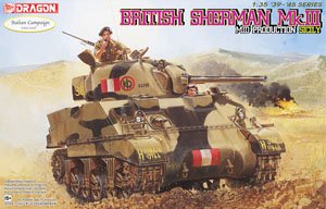 British Sherman Mk.III Mid Production Sicily (Plastic model)