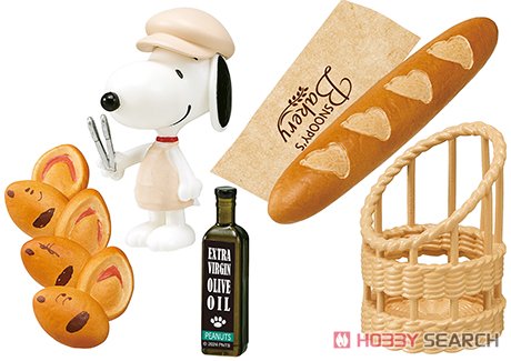 Snoopy Snoopy`s Bakery (Set of 8) (Anime Toy) Item picture4