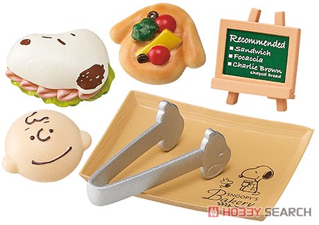 Snoopy Snoopy`s Bakery (Set of 8) (Anime Toy) Item picture5