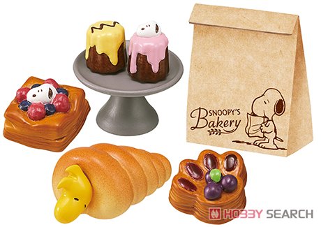Snoopy Snoopy`s Bakery (Set of 8) (Anime Toy) Item picture6
