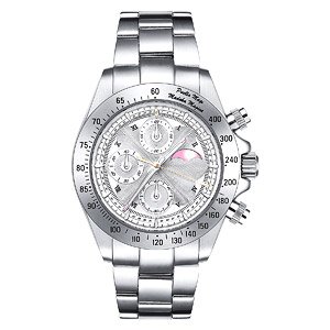 [Puella Magi Madoka Magica New Feature: Rebellion] Sun & Moon Chronograph Wristwatch Madoka (Anime Toy)